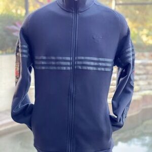 ADIDAS MEN'S 4-E QUILTED TT FULL ZIP‎ JACKET (SMALL)